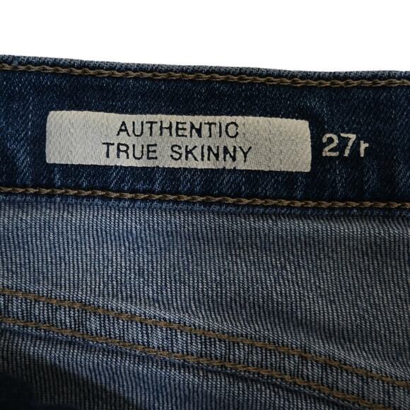 GAP 1969 Womens 27 Authentic True Skinny Jeans - Picture 9 of 10
